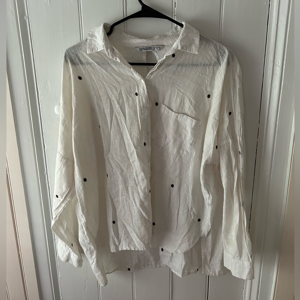 Zara linen longsleeve